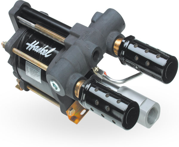 Haskel 6 HP air-driven pumps image