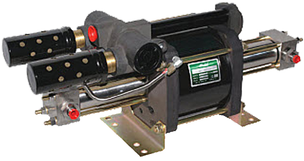 Haskel 8 HP air-driven pumps image